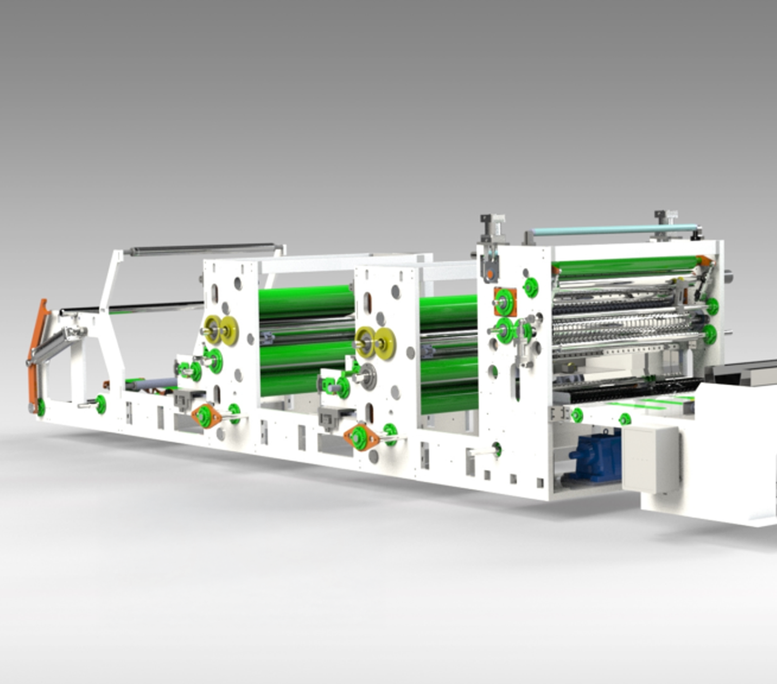 V Katlama 6 Kanal Hat Nonstop