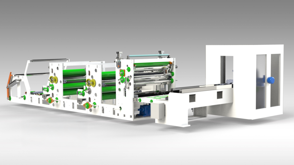 V Katlama 6 Kanal Hat Nonstop