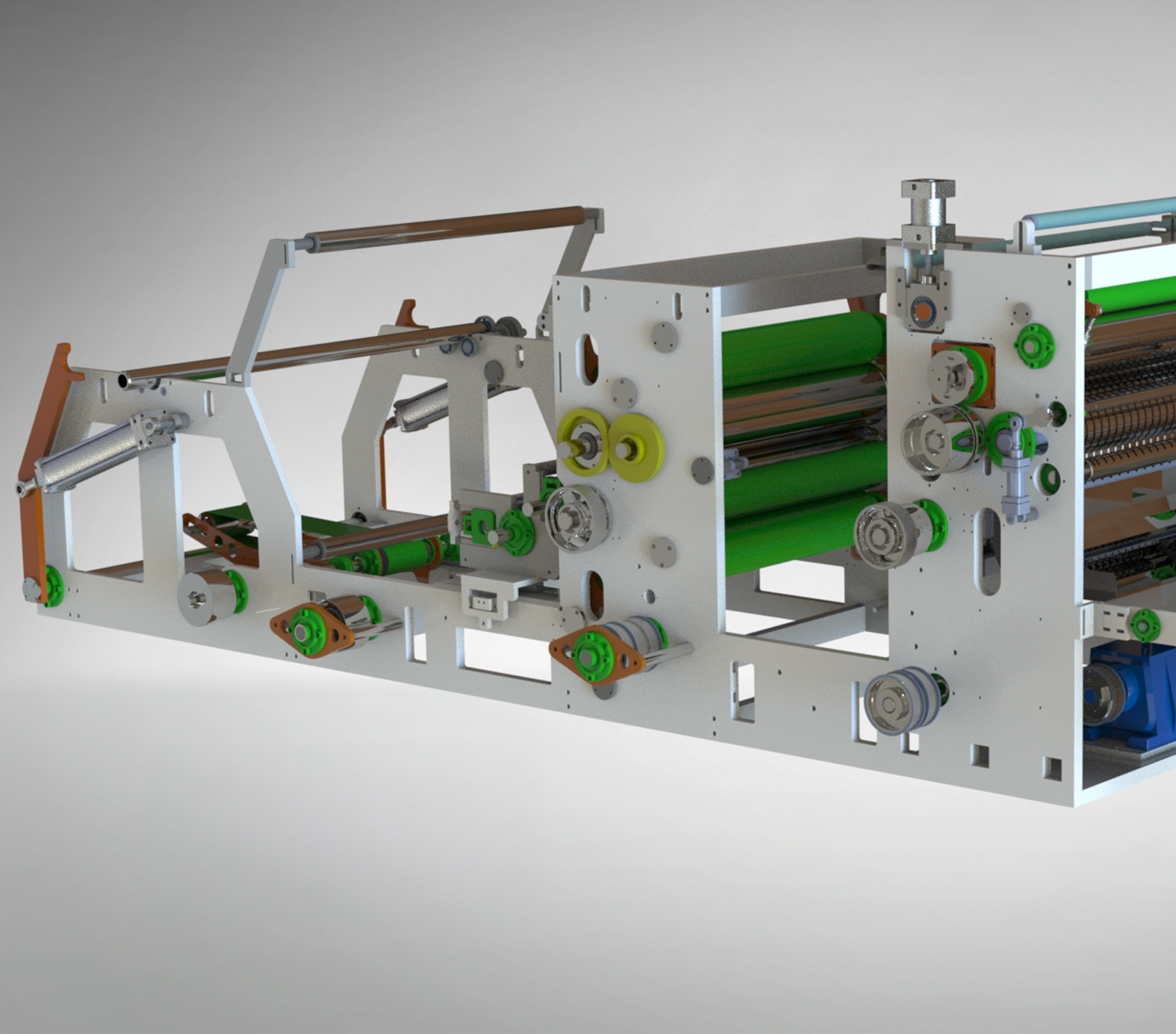 Z Katlama 6 Kanal Standart Makinesi